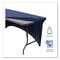 Iceberg iGear 30 in. x 72 in. Polyester/Spandex Fabric Table Cover - Blue